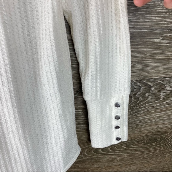 Chaser thermal waffle knit Henley Size M - Picture 5 of 8